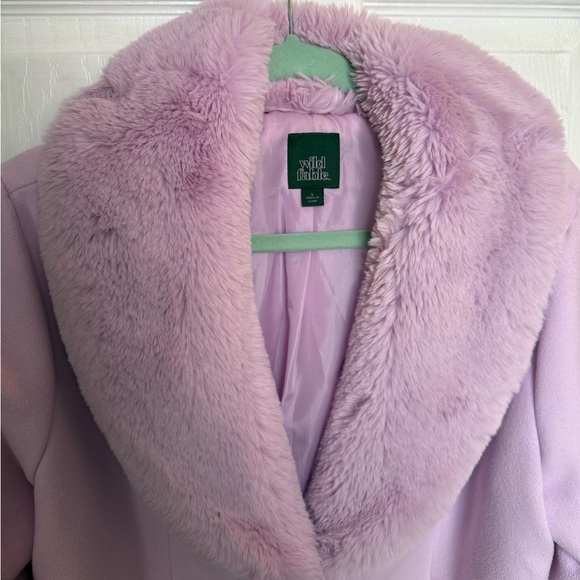 Wild Fable Coat with Faux Fur Collar & Cuffs - Picture 6 of 12